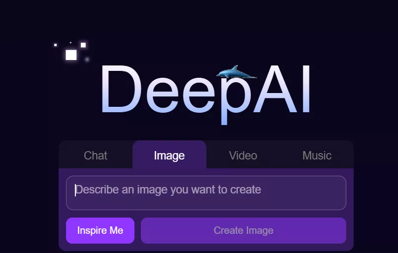 تولید تصویر با DeepAI